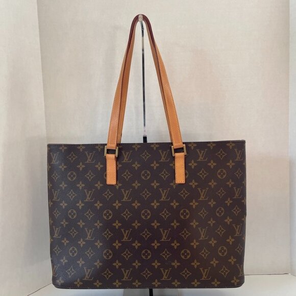 Louis Vuitton Luco Monogram Shoulder Tote Bag Purse (155217)